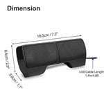 Mini haut-parleur stéréo USB clip-on pour ordinateur portable, PC de bureau, tablette, Mini clip-on