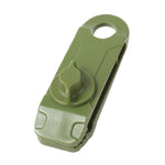Tende Clip D'arrimage Supplémentaire Pinces Requins Tentes Camping Extérieur Auvent Coupe-vent, 1PC (Couleur boue), 1PC (Vert foncé)