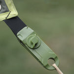 Tende Clip D'arrimage Supplémentaire Pinces Requins Tentes Camping Extérieur Auvent Coupe-vent, 1PC (Couleur boue), 1PC (Vert foncé)