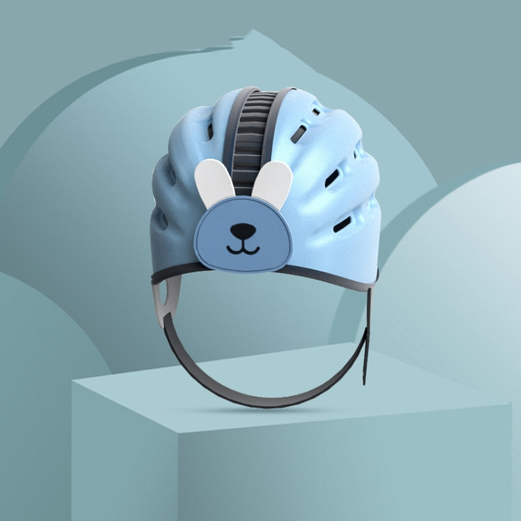 Casque de sécurité souple pour bébé, chapeau de protection anti-collision pour bébé qui marche, lapin bleu, lapin rose, lion orange, lion marron