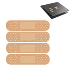 5 ensembles Autocollant PVC Pansement pour réparation de rayures de voiture et d'ordinateur portable, Autocollant Pansement