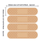 5 ensembles Autocollant PVC Pansement pour réparation de rayures de voiture et d'ordinateur portable, Autocollant Pansement