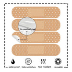 5 ensembles Autocollant PVC Pansement pour réparation de rayures de voiture et d'ordinateur portable, Autocollant Pansement