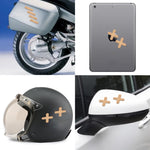 5 ensembles Autocollant PVC Pansement pour réparation de rayures de voiture et d'ordinateur portable, Autocollant Pansement