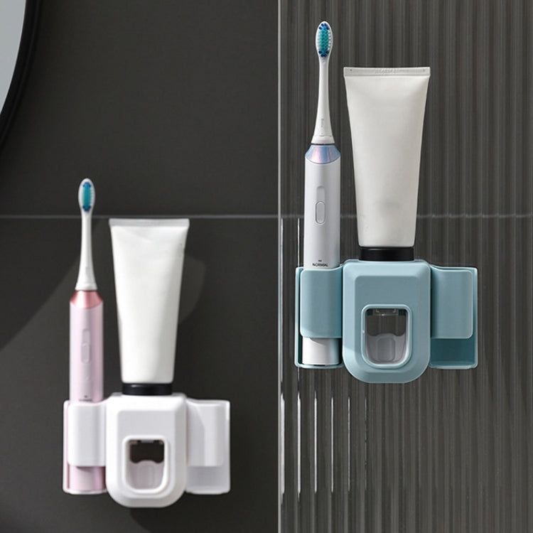 Support de brosse à dents électrique Distributeur automatique de dentifrice Support mural de dentifrice pour salle de bain