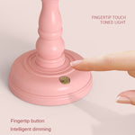 GIVELONG Retro Table Lamp USB Charging Small Night Light, Style:, 320-1 Red, 320-2 Yellow, 320-3 Blue, 320-5 Purple, 320-6 White, 321-1 Red, 321-2 Yellow, 321-3 Blue, 321-4 Green, 321-5 Purple, 321-6 White, 322-1 Red, 322-2 Yellow, 322-3 Blue, 322-4 Gr...