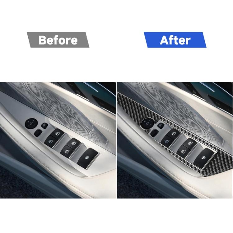 For 2019-2024 BMW 8 Series G14 2pcs /Set Right-hand Drive Glass Lift Convertible Stickers, Right-hand Drive