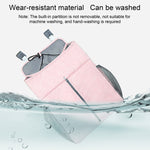 Organisateur de lit bébé Rangement de couches pour nouveau-né Sacs suspendus Sac de chevet, Gris lin, Rose lin