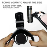 Porte-gobelet universel pour poussette bébé, support de bouteille rotatif à 360°, Porte-gobelet noir