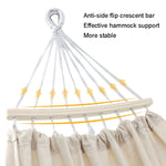 KLY829 Hamac d'intérieur, balançoire d'extérieur, Style :, Classique simple beige, Classique simple gris, Classique double beige, Classique double gris, Renforcé simple anti-retournement beige, Renforcé double anti-retournement beige