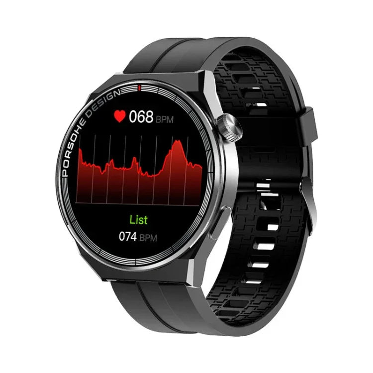 Montre de sport ST5 MAX 1,45 pouce avec enregistrement intelligent, étanche et fonction d'appel vocal.