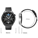 Montre de sport ST5 MAX 1,45 pouce avec enregistrement intelligent, étanche et fonction d'appel vocal.