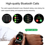 Montre de sport ST5 MAX 1,45 pouce avec enregistrement intelligent, étanche et fonction d'appel vocal.