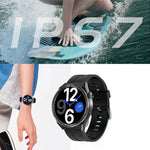 Montre de sport ST5 MAX 1,45 pouce avec enregistrement intelligent, étanche et fonction d'appel vocal.