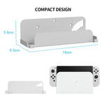 Pour Console de jeu Switch OLED JYS Support mural, Fer noir
