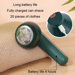 Tondeuse anti-bouloches et peluches, rechargeable par USB, pour usage domestique