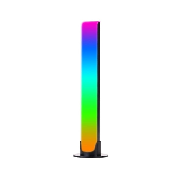 Lumières de rythme RGB contrôlées par le son, Lumières d'ambiance LED réactives à la musique, Rechargeable, Branchable