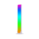 Lumières de rythme RGB contrôlées par le son, Lumières d'ambiance LED réactives à la musique, Rechargeable, Branchable