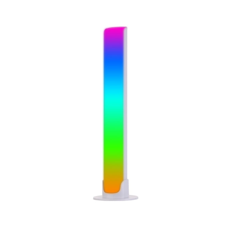 Lumières de rythme RGB contrôlées par le son, Lumières d'ambiance LED réactives à la musique, Rechargeable, Branchable