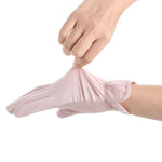 1 paire de gants d'été respirants et fins anti-UV pour la pêche, en soie glacée, taille unique