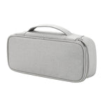 Sac de rangement multifonctionnel étanche et absorbant les chocs pour accessoires numériques SM13, 25x6.5x12cm(Gris), 25x6.5x12cm(Gris foncé), 25x6.5x12cm(Bleu marine), 25x6.5x12cm(Rose), 25x6.5x12cm(Noir)