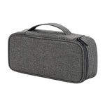 Sac de rangement multifonctionnel étanche et absorbant les chocs pour accessoires numériques SM13, 25x6.5x12cm(Gris), 25x6.5x12cm(Gris foncé), 25x6.5x12cm(Bleu marine), 25x6.5x12cm(Rose), 25x6.5x12cm(Noir)