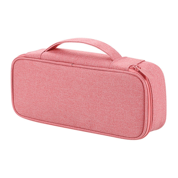 Sac de rangement multifonctionnel étanche et absorbant les chocs pour accessoires numériques SM13, 25x6.5x12cm(Gris), 25x6.5x12cm(Gris foncé), 25x6.5x12cm(Bleu marine), 25x6.5x12cm(Rose), 25x6.5x12cm(Noir)