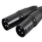 Câble Audio Équilibré 2RCA vers 2XLR Canon pour Haut-Parleur, 0,5m, 1m, 1,5m, 3m