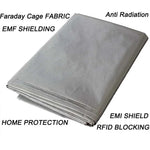 ZDY-1 Tissu en maille de fibre d'argent sterling avec ions d'argent, doux, anti-radiation, antibactérien, pour masque, élastique, taille : 1 mètre carré, 1 mètre carré