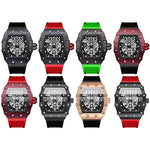 Montre quartz sportive étanche 30m forme tonneau BINBOND B6577