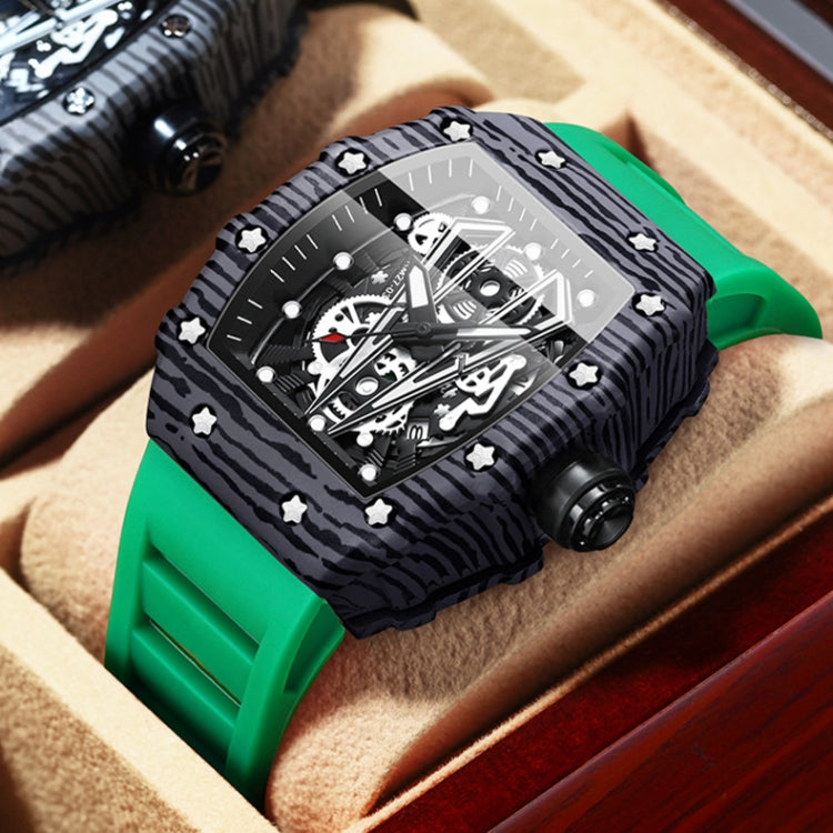 Montre quartz sportive étanche 30m forme tonneau BINBOND B6577