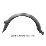 Accessoires pour trottinette électrique Ninebot F30/F40, style : garde-boue arrière, garde-boue arrière + crochet + bande de pression, garde-boue arrière + feu arrière