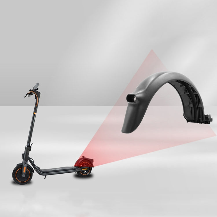 Accessoires pour trottinette électrique Ninebot F30/F40, style : garde-boue arrière, garde-boue arrière + crochet + bande de pression, garde-boue arrière + feu arrière