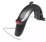Accessoires pour trottinette électrique Ninebot F30/F40, style : garde-boue arrière, garde-boue arrière + crochet + bande de pression, garde-boue arrière + feu arrière