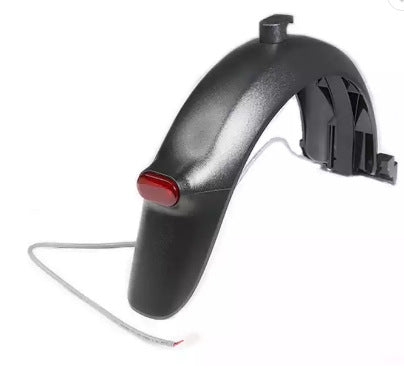 Accessoires pour trottinette électrique Ninebot F30/F40, style : garde-boue arrière, garde-boue arrière + crochet + bande de pression, garde-boue arrière + feu arrière