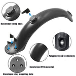 Accessoires pour trottinette électrique Xiaomi M365, garde-boue+support+feu arrière, noir avec clé, noir sans clé