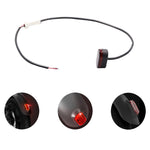 Accessoires pour trottinette électrique Xiaomi M365, garde-boue+support+feu arrière, noir avec clé, noir sans clé