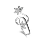 Bague ouverte à ongles en diamant, couleur : or petit doigt, argent index, argent majeur, argent annulaire, argent petit doigt, or index, or majeur, or annulaire, or petit doigt