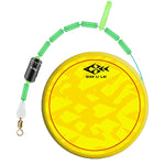 2 pcs Ligne invisible anti-emmêlement pour pêche en extérieur avec échelle, 3,6 m, 4,5 m, 5,4 m, 6,3 m, 7,2 m