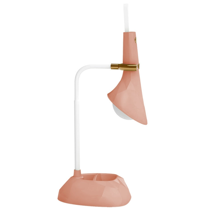 Lampe de bureau diamant à base amovible avec chargement USB et température de couleur 3 vitesses veilleuse