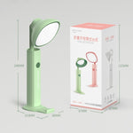 Lampe de bureau pliable rechargeable par USB pour dortoir étudiant