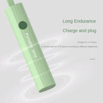 Lampe de bureau pliable rechargeable par USB pour dortoir étudiant