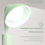 Lampe de bureau pliable rechargeable par USB pour dortoir étudiant