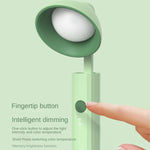 Lampe de bureau pliable rechargeable par USB pour dortoir étudiant