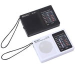 Radio FM AM Portable Rétro BAIJIALI BJL228 à Deux Bandes avec Haut-Parleur Intégré, BJL228 Blanc, BJL228 Noir