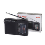 Radio FM AM Portable Rétro BAIJIALI BJL228 à Deux Bandes avec Haut-Parleur Intégré, BJL228 Blanc, BJL228 Noir