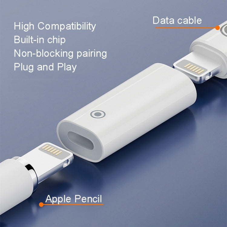Pour adaptateur de charge de stylet Apple Pencil 1/2, convertisseur de charge de stylet, 8 broches femelle vers femelle, 8 broches femelle vers Type-C/USB-C femelle