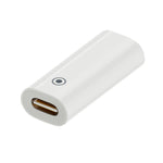 Pour adaptateur de charge de stylet Apple Pencil 1/2, convertisseur de charge de stylet, 8 broches femelle vers femelle, 8 broches femelle vers Type-C/USB-C femelle