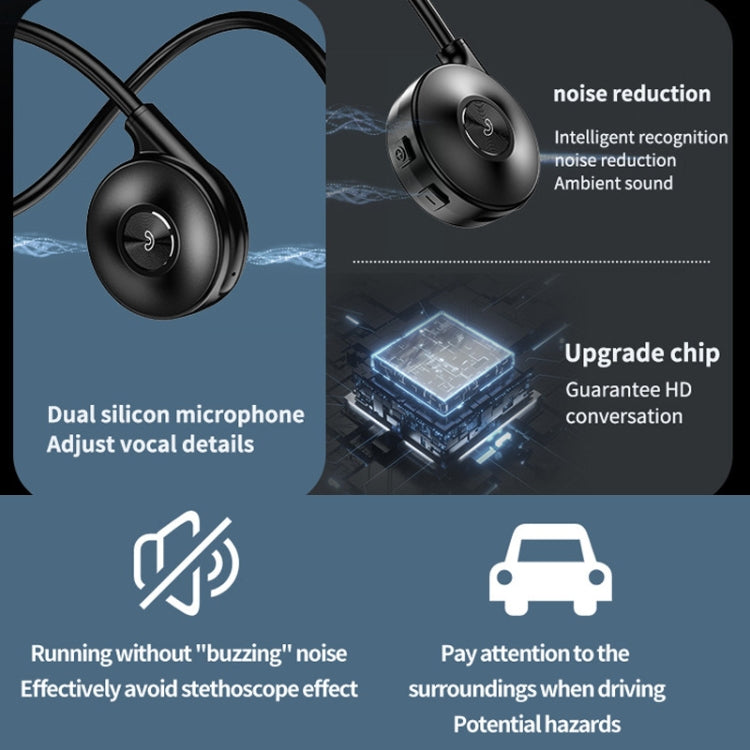Écouteurs Bluetooth à vibration stéréo à conduction osseuse M1S, M1S noir, M1S rose, M1S rouge, M1S vert