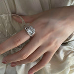 Bague combinée Happy Smile Face Love Wear, J3357, J3520, J2818, J3381, J3456, J1991, J3626, J3610, J3532, J3522, J3427, J3329, J2907, J2942, J3017, J3286, J3284, J2002, J2064